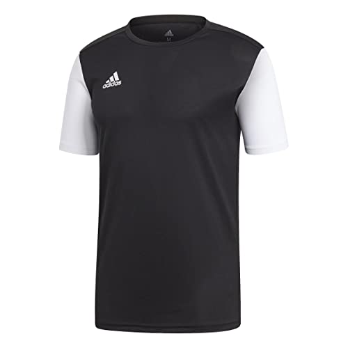 adidas Men's Estro 19 JERSEY SHORT SLEEVE , Black, M UK