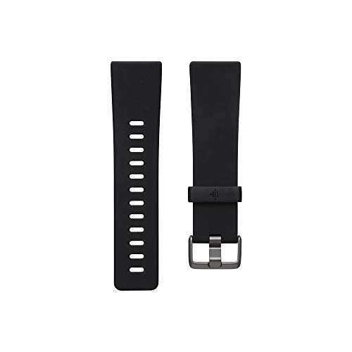 Fitbit Versa 2 Classic Band Accessory, Black, Small