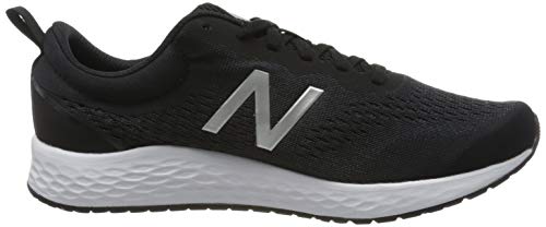 New Balance Men's Fresh Foam Arishi V3 Running Shoes, Black Black White, 9 UK