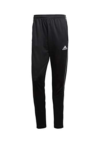 adidas Men Core 18 Training Trousers - Black/White, Large