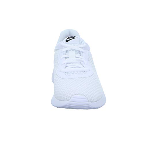 Nike Women's Tanjun Training Shoes - White (White/White/Black) - 6 UK