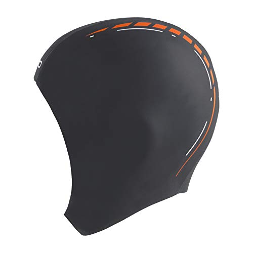 Lomo Smoothskin Neoprene Swimming Cap - Black (Small)