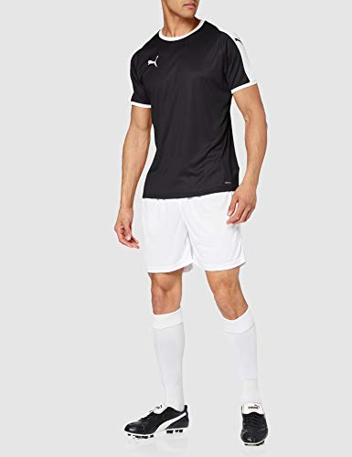 PUMA LIGA Jersey T-Shirt - Black/White, Large