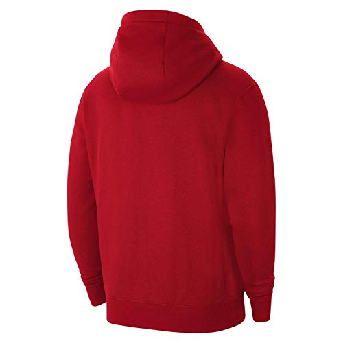 Nike Men's Team Club 20 Hooded Jacket, mens, Hooded jacket, CW6887-657, university red/white, M