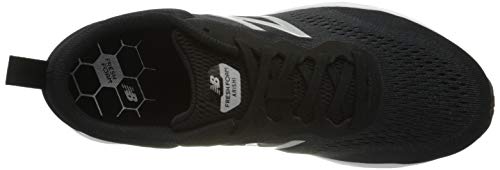 New Balance Men's Fresh Foam Arishi V3 Running Shoes, Black Black White, 9 UK