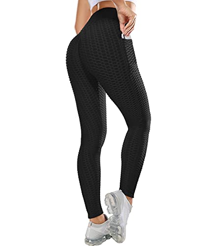 FITVALEN Women's High Waist Yoga Pants Textured Scrunch Booty Leggings  Workout Running Butt Lifting Tights : : Clothing, Shoes &  Accessories