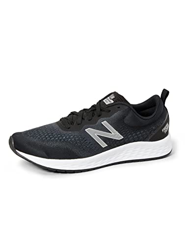 New Balance Men's Fresh Foam Arishi V3 Running Shoes, Black Black White, 9 UK