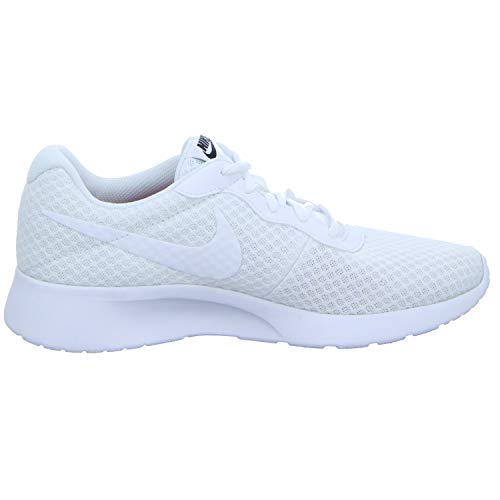 Nike Women's Tanjun Training Shoes - White (White/White/Black) - 6 UK