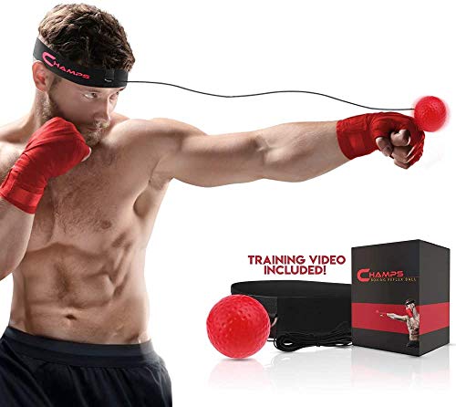 Boxing Reflex Ball Set, High Quality Boxing Ball With Headband For Boxing  Includes Training Guide