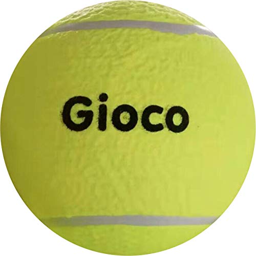 Gioco Unisex-Youth Giant Tennis Ball, Yellow