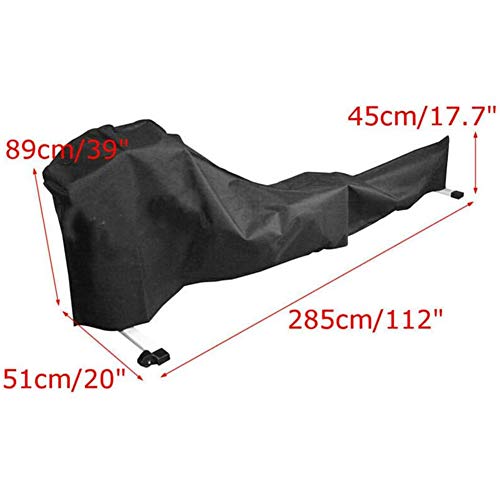 Rowing Machine Cover, Durable Anti-scratch Waterproof Dustproof UV Protection Rowing Machine Cover