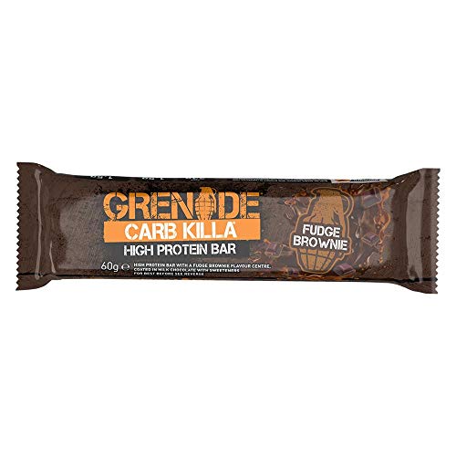 Grenade Carb Killa High Protein Brownie, 12 x 60g - Fudge Brownie