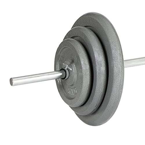 FK Sports Barbell Bar 1 inch Weight Lifting Bar straight Barbell