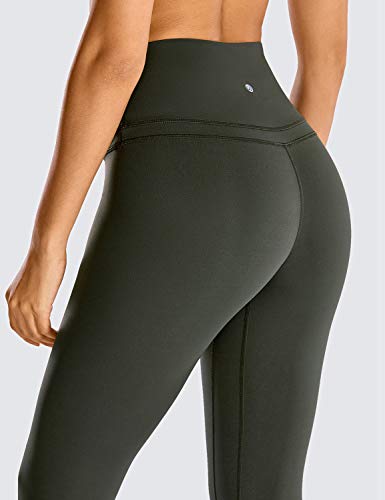 CRZ YOGA Women's Naked Feeling Yoga Leggings Buttery Soft Workout Gym  Leggings with Pockets - 28 Inches Vibrant Green 8 - ShopStyle