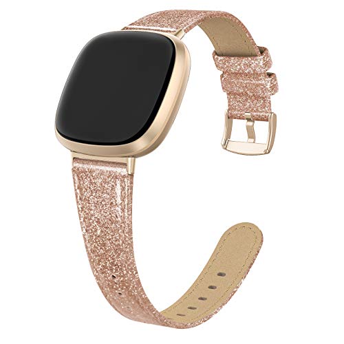 Bands for fitbit hot sale versa rose gold