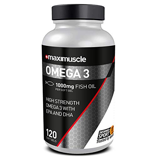 MAXIMUSCLE Omega 3 Soft Gels 120'S