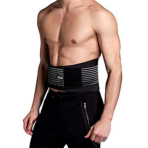 Working Back Brace Removable Suspender Straps Heavy Lifting Safety Back  Pain Protection Belt For Men Construction Warehouse Jobs