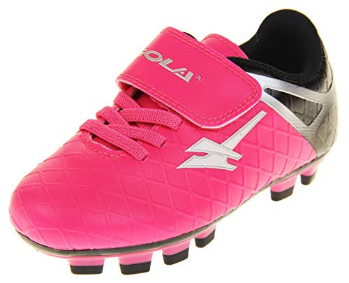 Childrens pink football boots hotsell