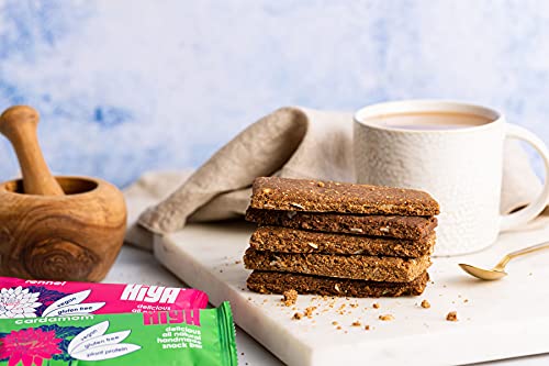 Hiya Snack Bars, Vegan, Gluten Free, High Fibre, Chickpea Based (5 bar taster)