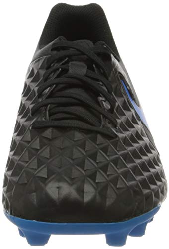 Nike Men's Legend 8 Club Firm-ground/Multi-ground Footbal Shoes, Black Black Blue Heron 004, 9 UK