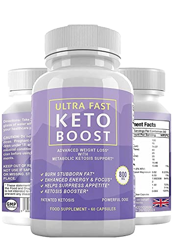 Ultra Fast Keto Boost - Fast Advanced Weight Loss - 1 Month Supply- Fitness Hero Supplements