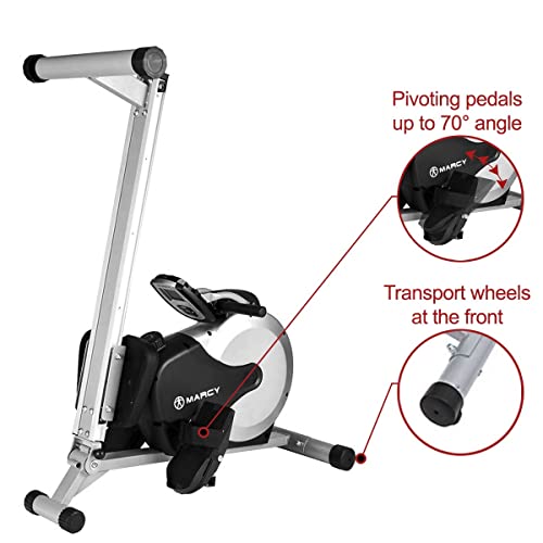 Marcy RM413 Henley Foldable Magnetic Rowing Machine with 8 magnetic resistances