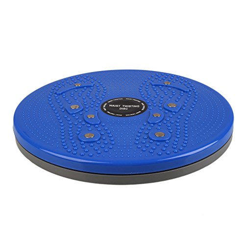 Forfar 1Pc Twist Waist Ankle Body Aerobic Exercise Balance Rotating Board Twisting Waist Disc Figure Twister