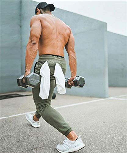 Fedtosing Mens Jogger Pants Gym Fitness Trousers Track Pants