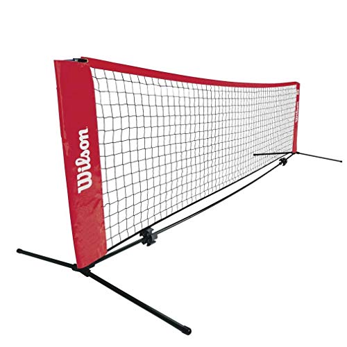 Wilson Starter EZ Mini Tennis Net, Red, One Size