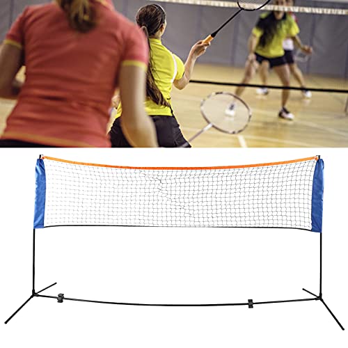 cigemay Tennis Badminton Net, Portable Folding Tennis Net, Easy to Assemble with a Foldable Stand, for Tennis/Kids Volleyball(3.1 meters)