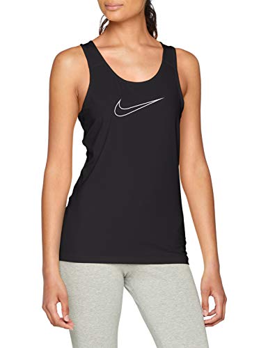 Nike Women Victory Tank - Black/White, Large