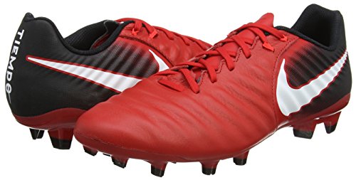 Nike Tiempo Ligera Iv Fg, Men's Football Boots, Red (Red Université/Black/cramoisi Brillant/White), 6.5 UK (40.5 EU)