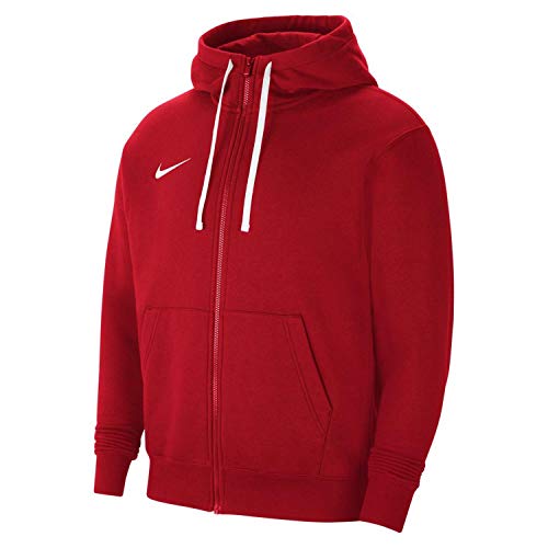 Nike Men's Team Club 20 Hooded Jacket, mens, Hooded jacket, CW6887-657, university red/white, M