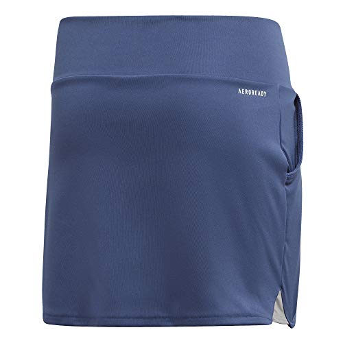 adidas Girls' G CLUB SKIRT, Tech Indigo, 128 (7/8 años)