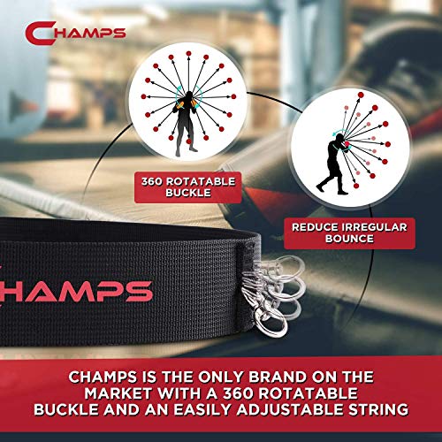 Champs MMA Boxing Reflex Ball - Boxing Equipment Fight Speed, Boxing Gear  Punching Ball Great for Reaction Speed and Hand Eye Coordination Training Reflex  Bag Alternative