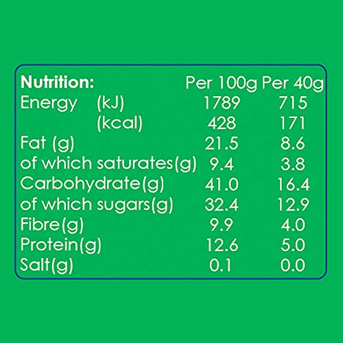 Hiya Snack Bars, Vegan, Gluten Free, High Fibre, Chickpea Based (5 bar taster)