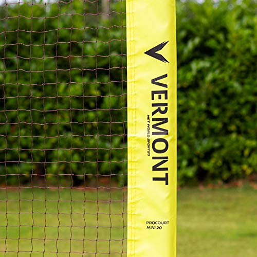 Vermont ProCourt Mini Tennis & Badminton Combi Net - Carry Bag Included - Three Sizes (10ft Wide)