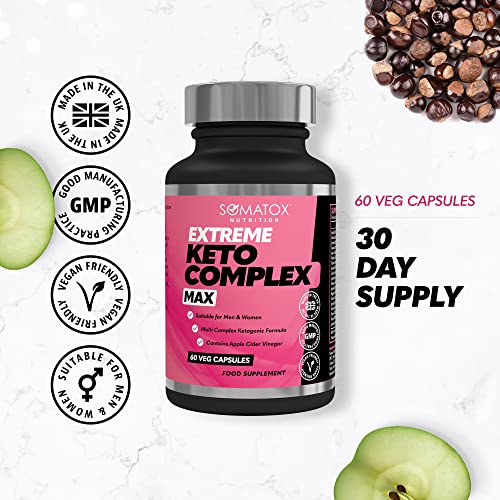 New Extreme Keto Complex Max Advanced Ketogenic Formula for