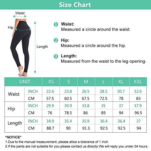 OALKA Women's Size XL Yoga Joggers/ High Waist/Tummy Control/ Pockets