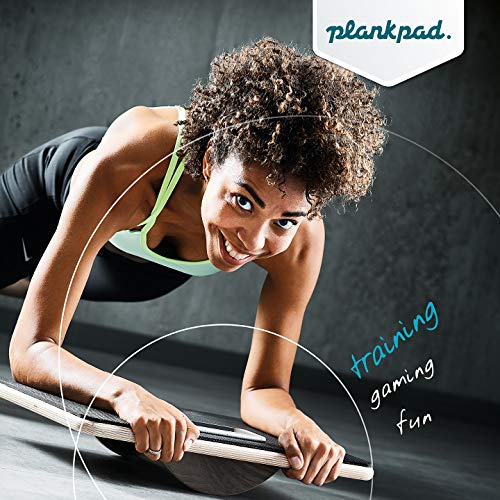 Plankpad PRO - Interactive Balance Board for Full Body Training, Abdominal Muscle Plank-Trainer with App incl. Games & Workouts - Fitness-Hometrainer for the whole family