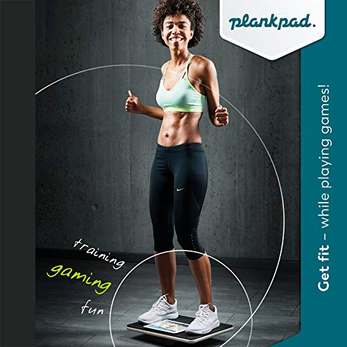 Plankpad PRO - Interactive Balance Board for Full Body Training, Abdominal Muscle Plank-Trainer with App incl. Games & Workouts - Fitness-Hometrainer for the whole family