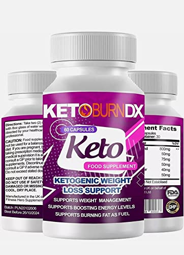 Keto Burn DX Ketogenic Weight Loss Support for Men Women 1