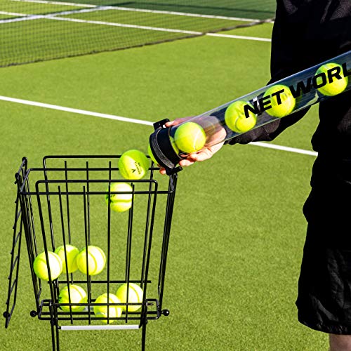 Vermont Tennis Ball Pick-Up Tube | Simple Tennis Ball Collection – 15-Ball Capacity