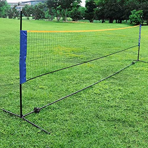 cigemay Tennis Badminton Net, Portable Folding Tennis Net, Easy to Assemble with a Foldable Stand, for Tennis/Kids Volleyball(3.1 meters)